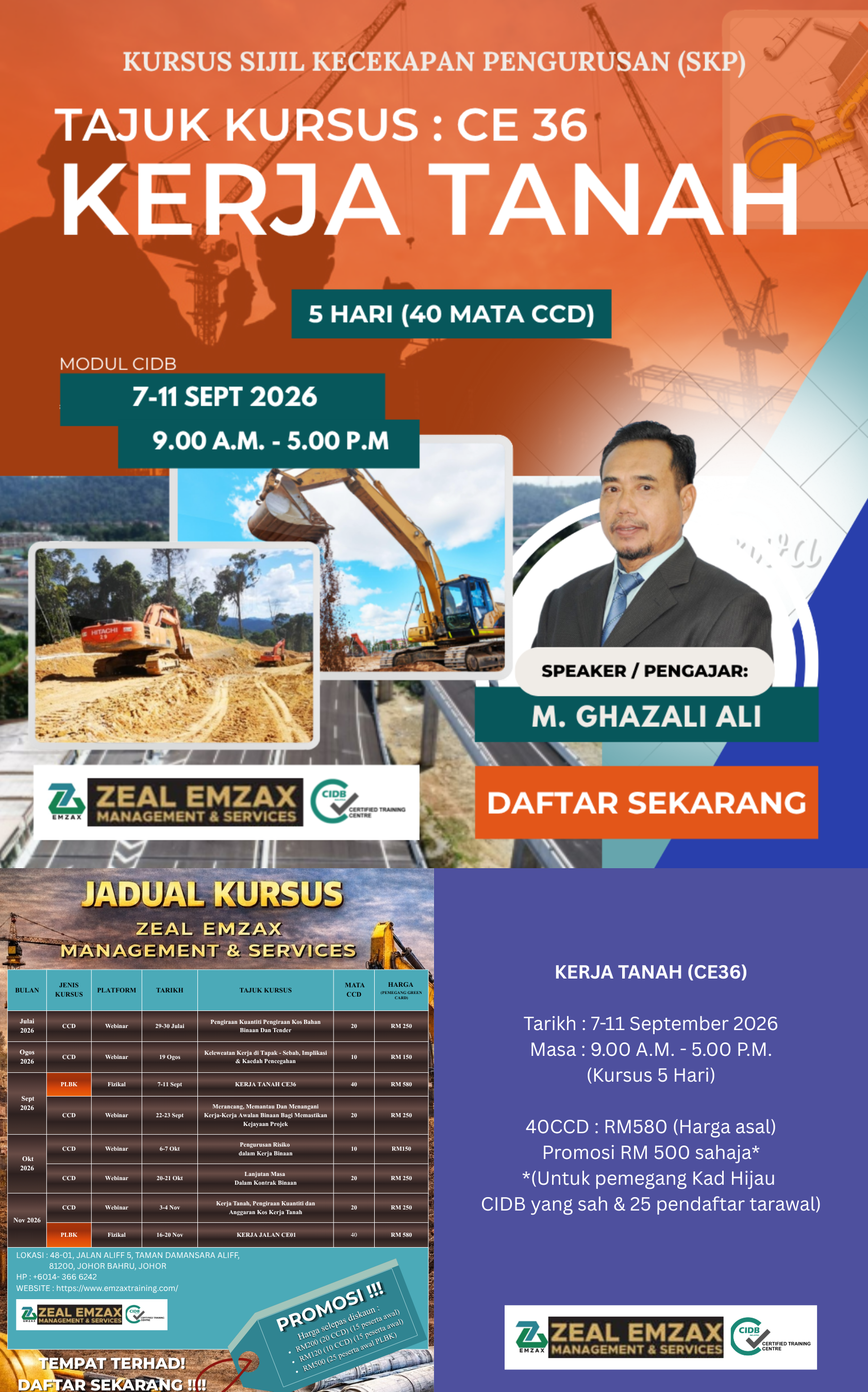 KERJA TANAH CE36